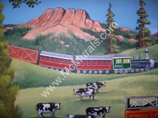 Farms, Trucks and Trains  - 